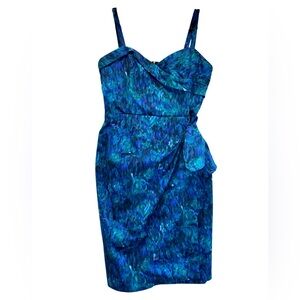 Lou-Anne Sarong Vintage Style Dress - Opal